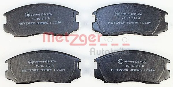 Brake Pad Set, disc brake (1170294)