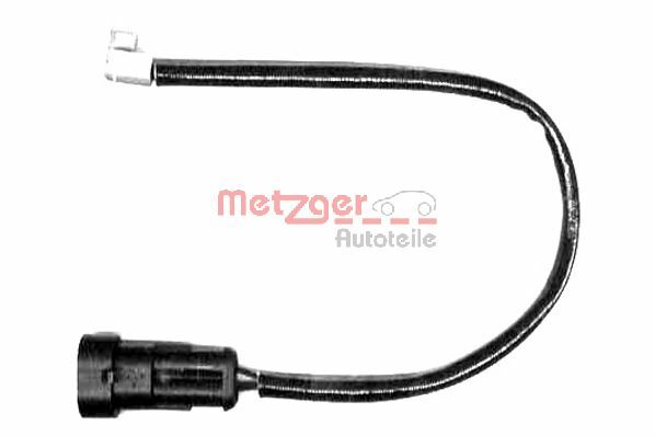Warning Contact, brake pad wear (WK 17-202)