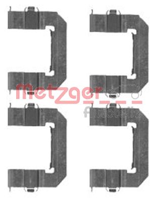 Accessory Kit, disc brake pad (109-1761)