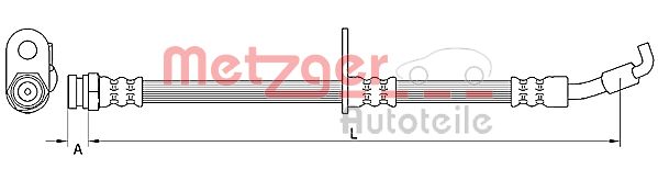 Brake Hose (4110876)