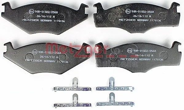 Brake Pad Set, disc brake (1170136)