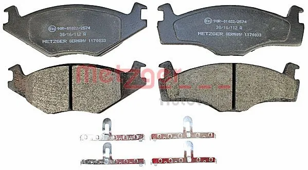 Brake Pad Set, disc brake (1170033)