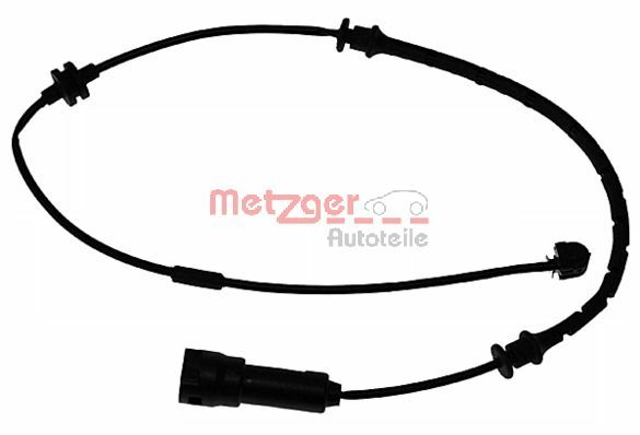 Warning Contact, brake pad wear (WK 17-096)