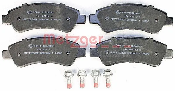 Brake Pad Set, disc brake (1170085)