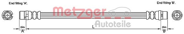 Brake Hose (4110251)