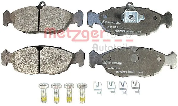 Brake Pad Set, disc brake (1170015)