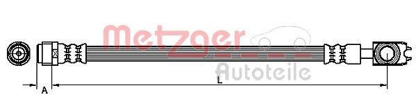 Brake Hose (4110256)