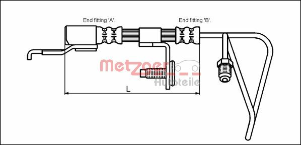 Brake Hose (4112512)