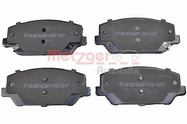 Brake Pad Set, disc brake (1170941)