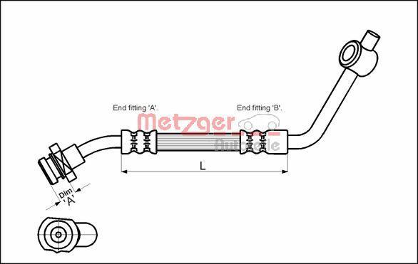 Brake Hose (4112529)