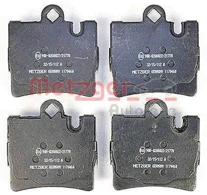 Brake Pad Set, disc brake (1170460)