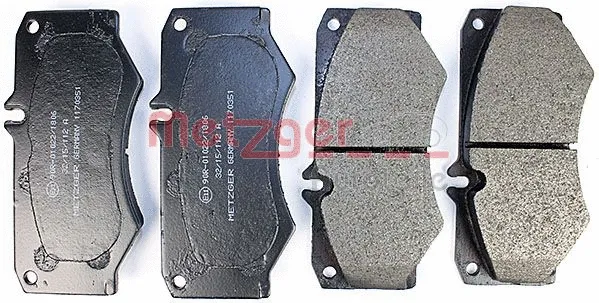 Brake Pad Set, disc brake (1170351)