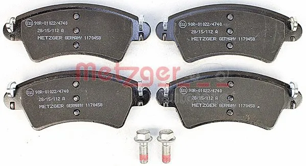 Brake Pad Set, disc brake (1170458)