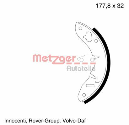 Brake Shoe Set (MG 003)