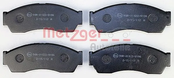 Brake Pad Set, disc brake (1170590)