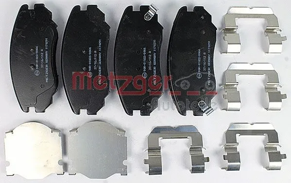 Brake Pad Set, disc brake (1170291)