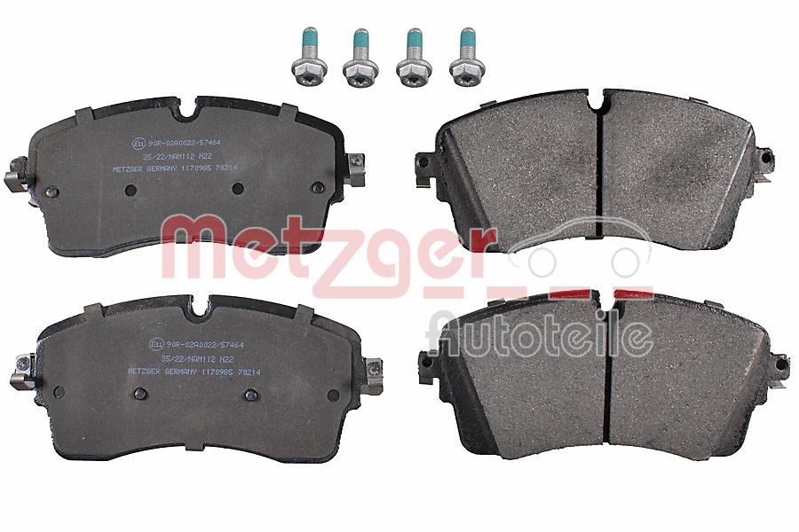 Brake Pad Set, disc brake (1170985)