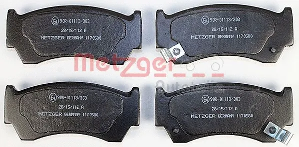 Brake Pad Set, disc brake (1170580)