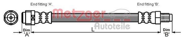 Brake Hose (4110586)