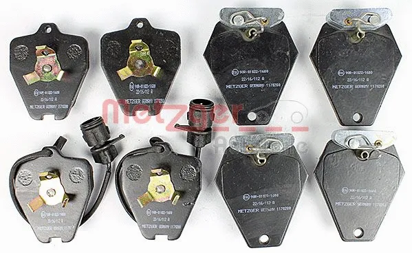 Brake Pad Set, disc brake (1170280)