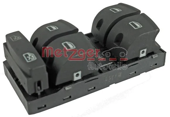 Switch, window regulator