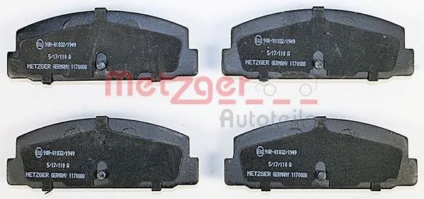 Brake Pad Set, disc brake (1170088)