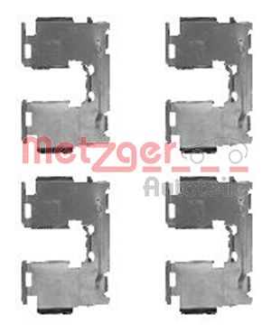 Accessory Kit, disc brake pad (109-1760)