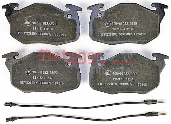 Brake Pad Set, disc brake (1170195)