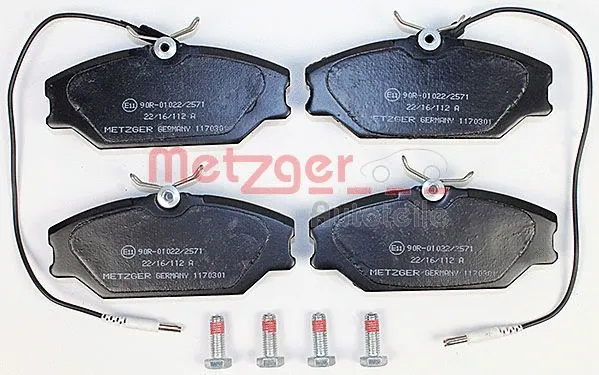 Brake Pad Set, disc brake (1170301)