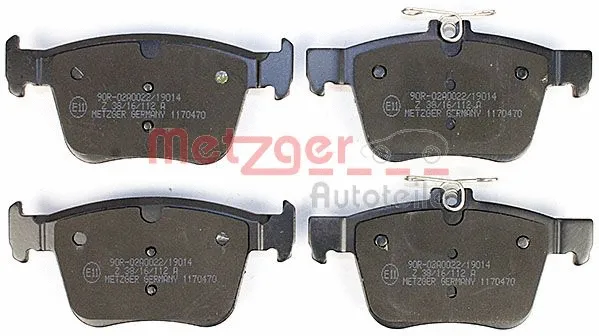 Brake Pad Set, disc brake (1170470)