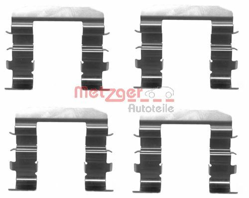 Accessory Kit, disc brake pad (109-1708)
