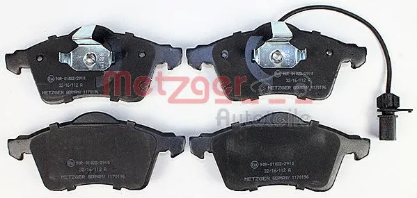Brake Pad Set, disc brake (1170196)