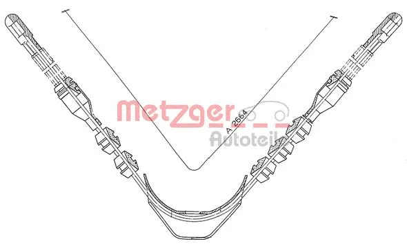 Cable Pull, parking brake (11.573)