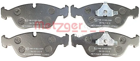 Brake Pad Set, disc brake (1170012)