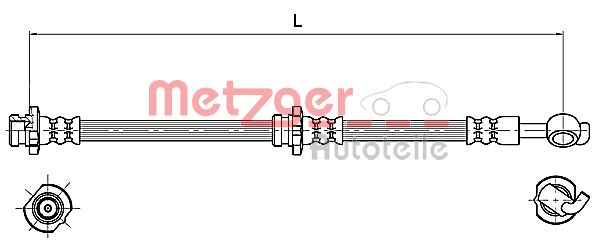 Brake Hose (4110129)