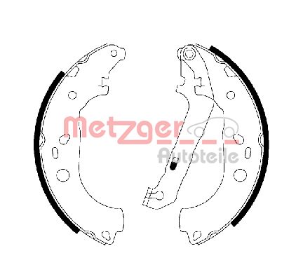 Brake Shoe Set (MG 211)