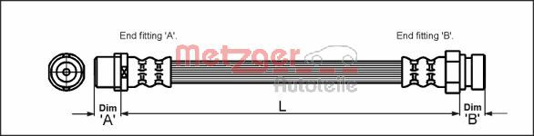 Brake Hose (4110348)