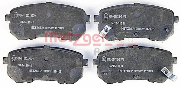 Brake Pad Set, disc brake (1170169)