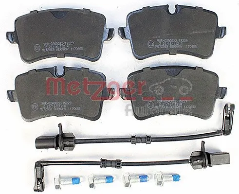 Brake Pad Set, disc brake (1170688)