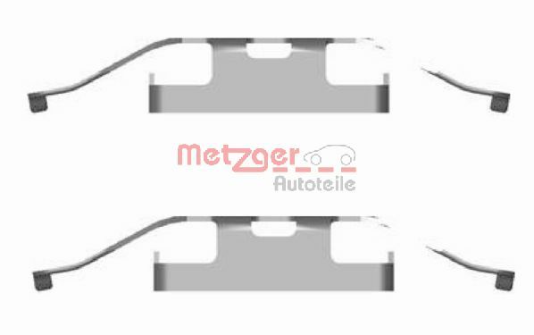 Accessory Kit, disc brake pad (109-1682)
