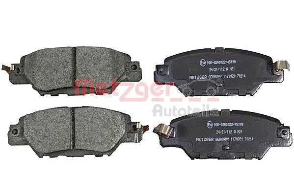 Brake Pad Set, disc brake (1170920)