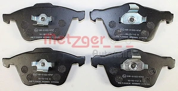 Brake Pad Set, disc brake (1170180)