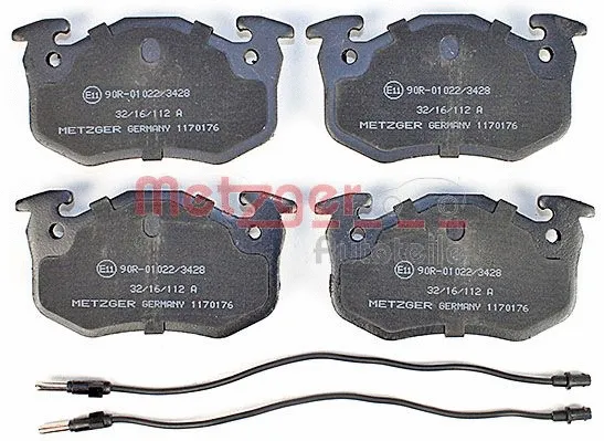 Brake Pad Set, disc brake (1170176)
