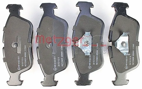 Brake Pad Set, disc brake (1170043)