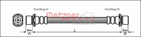 Brake Hose (4112210)