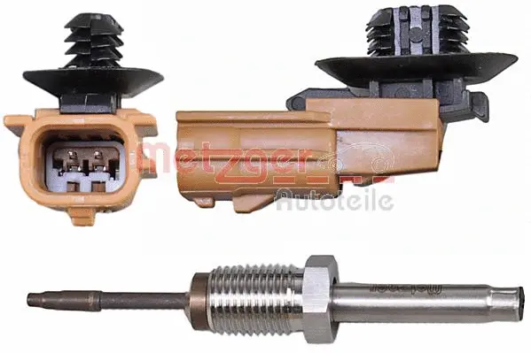 Sensor, exhaust gas temperature