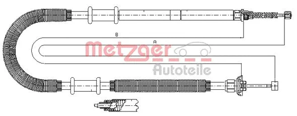 Cable Pull, parking brake (641.12)