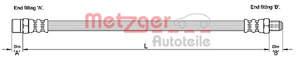 Brake Hose (4110257)