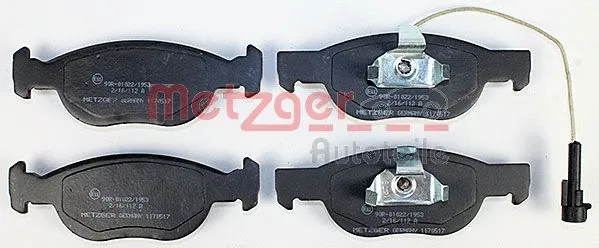 Brake Pad Set, disc brake (1170517)