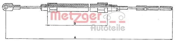 Cable Pull, parking brake (10.4131)